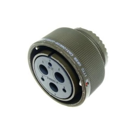 Itt Cannon CAB 6C 316 34 SKT PLUG CA3106E2822SB15F42